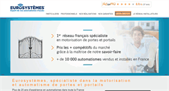Desktop Screenshot of eurosystemes.fr